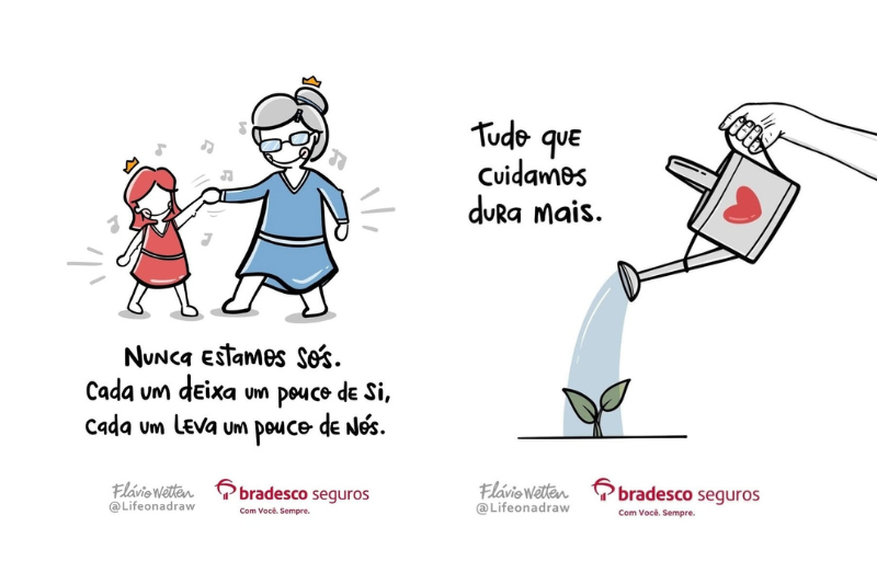 parceria-entre-a-bradesco-seguros-e-o-lifeonadraw-reforca-conceito-de-planejamento-e-cultura-de-protecao